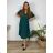 Women's elegant party long sleeve dress (S/M ONE SIZE) ITALIAN FASHION IM322282