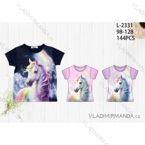 Girls' Youth Short Sleeve T-Shirt (116-146) SEZON JS-7018