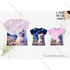 Girls' Youth Short Sleeve T-Shirt (116-146) SEZON JS-7018