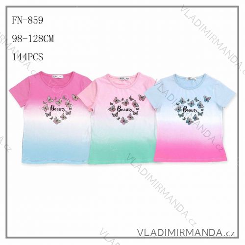 Girls' Youth Short Sleeve T-Shirt (116-146) SEZON JS-7018