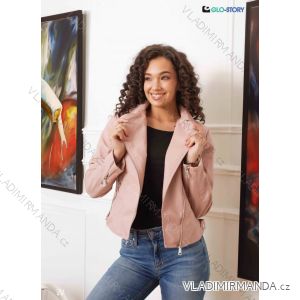 Women's leatherette jacket (S-XL) GLO-STORY GLO24WPY-4215-1