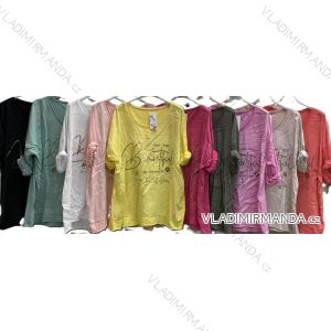 Women's long sleeve T-shirt oversized (52/54/56 ONE SIZE) ITALIAN FASHION IMC25030