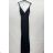 Women's Strapless Sparkly Party Long Dress (S/M ONE SIZE) ITALIAN FASHION IMPSH246567 black S/M/L