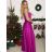 Women's long elegant social summer strapless dress (S/M ONE SIZE) ITALIAN FASHION IMPSH222935/DU -   light green -   S/M/L