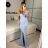 Women's Long Summer Elegant Sleeveless Dress (S/M ONE SIZE) ITALIAN FASHION IMPBB23C29640