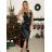 Šaty letní na ramínka dámské (S/M ONE SIZE) ITALSKÁ MÓDA IMPBB22B21841 -   black -   44/46