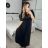 Women's elegant party long sleeve dress (S/M ONE SIZE) ITALIAN FASHION IM322282