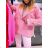 Women's long-sleeved lambskin fleece coat (S/M/L ONE SIZE) ITALIAN FASHION IMWKK25027