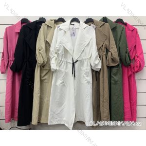 Women's thin spring pullover long sleeve coat (S/M/L ONE SIZE) ITALIAN FASHION IMWCP25024