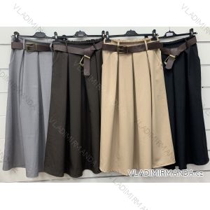 Women's long skirt with belt (S/M/L ONE SIZE) ITALIAN FASHION IMWCP25037