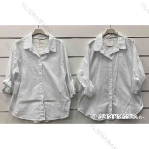 Classic 3/4 long sleeve shirt for women (S/M/L ONE SIZE) ITALIAN FASHION IMWCP25038