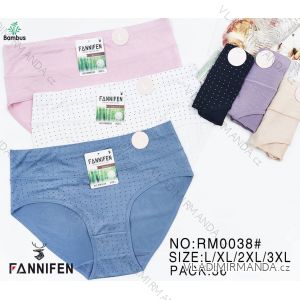 Women's cotton panties (L, XL, 2XL, 3XL) FANNIFEN PES24RM0038