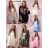 Short summer long sleeve women's dress, oversized (54/56/58 ONE SIZE) ITALIAN FASHION IM425070