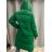 Women's Winter Hooded Long Sleeve Coat (S-2XL ONE SIZE) ITALIAN FASHION IMPNF242560 green 2XL