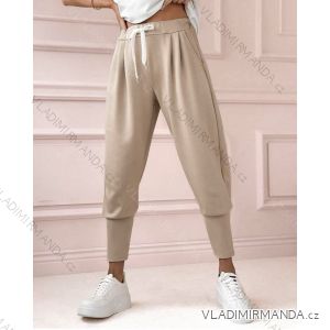 Elegant women's oversized sweatpants (48/50/52 ONE SIZE) ITALIAN FASHION IM425096