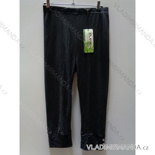 Leggings 3/4 Short Black Oversize Ladies (2xl-6xl) ELEVEK 7072-1
