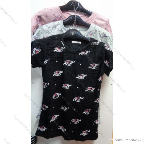 T-shirt short sleeve ladies (m-2xl) MB21 COLLECTION K206
