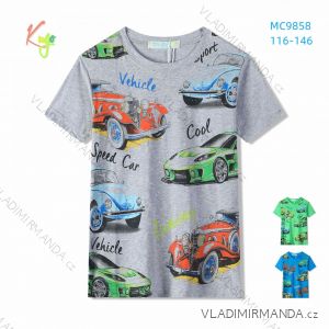 T-shirt short sleeve boys (134-164) KUGO DL0011