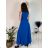 Women's elegant party long sleeve dress (S/M ONE SIZE) ITALIAN FASHION IM322282 emerald green S/M/L