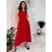 Women's elegant party long sleeve dress (S/M ONE SIZE) ITALIAN FASHION IM322282 emerald green S/M/L