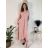 Women's elegant party long sleeve dress (S/M ONE SIZE) ITALIAN FASHION IM322282 emerald green S/M/L