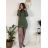 Women's warm long sleeve dress (S/M ONE SIZE) ITALIAN FASHION IMC23376 L/XL red