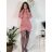 Women's warm long sleeve dress (S/M ONE SIZE) ITALIAN FASHION IMC23376 L/XL red