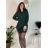 Sleeveless jacket long sleeve (uni sl) ITALIAN Fashion IMC17326 emerald green S/M/L