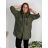 Sleeveless jacket long sleeve (uni sl) ITALIAN Fashion IMC17326 50/52 green khaki