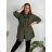 Sleeveless jacket long sleeve (uni sl) ITALIAN Fashion IMC17326 50/52 green khaki