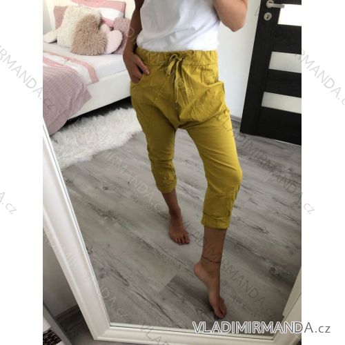 Women's long stretch baggy pants (S/M/L ONE SIZE) ITALIAN FASHION IM525GABRIELA