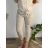 Kalhoty strečové dámské (s/m/l one size) ITALSKÁ MÓDA IM520055