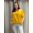 Tunic with pendant short sleeve women's oversized (54/56/58 ONE SIZE) ITALIAN FASHION IM425031