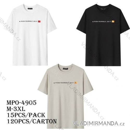 Men's short sleeve T-shirt (M-3XL) GLO-STORY GLO25MPO-4905