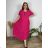 Shirt extended 3/4 long sleeve women's (L/XL/2XL ONE SIZE) ITALIAN FASHION IM423025
