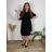 Women's elegant party long sleeve dress (S/M ONE SIZE) ITALIAN FASHION IM322282
