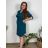 Women's elegant party long sleeve dress (S/M ONE SIZE) ITALIAN FASHION IM322282