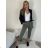 Women's Short Knitted Long Sleeve Dress (S/M ONE SIZE) ITALIAN FASHION IM424325 -   black -   S/M/L