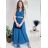 Long formal elegant ball gown dress (UNI s-m) ITALIAN FASHION IMM20FL5620
