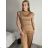 Women's short sleeve summer casual dress (S/M/L ONE SIZE) ITALIAN FASHION IMWGB25022