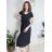 Short summer long sleeve women's dress, oversized (54/56/58 ONE SIZE) ITALIAN FASHION IM425070