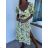 Women's short sleeve summer casual dress (S/M/L ONE SIZE) ITALIAN FASHION IMWGB25022