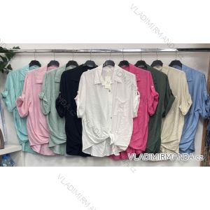 Women's Long Sleeve Knitted Sweater (S/M ONE SIZE) ITALIAN FASHION IMWDT23005