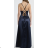 Long satin strapless evening dress for women (S/M/L ONE SIZE) ITALIAN FASHION IMPSH256679