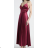 Long satin strapless evening dress for women (S/M/L ONE SIZE) ITALIAN FASHION IMPSH256679