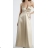 Long satin strapless evening dress for women (S/M/L ONE SIZE) ITALIAN FASHION IMPSH256679