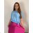 Women's tunic extended short sleeve (UNI S-M) SWEETISIMA ITALIAN FASHION IMD20069