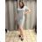 Short sleeve dress classic with pockets (uni s-l) ITALIAN FASHION IM120003