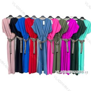 Women's 3/4 long sleeve shirt dress (XS/S/M ONE SIZE) ITALIAN FASHION IMD25030