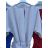 Women's 3/4 long sleeve shirt dress (XS/S/M ONE SIZE) ITALIAN FASHION IMD25030